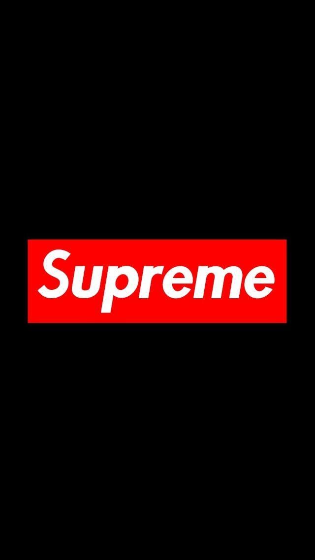 Supreme Logo - Logo #Brands #Supreme Supremewallpaper. iPhone wallpaper