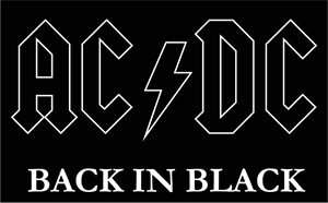 AC/DC Logo - AC DC black Logo Vector (.EPS) Free Download