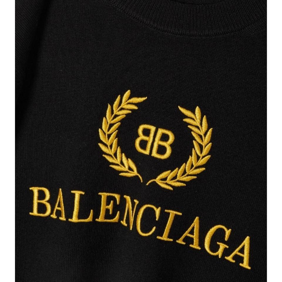Balenciaga Logo - Balenciaga Logo Embroidered Sweatshirt/Hoodie Size 4 (S) - Tradesy