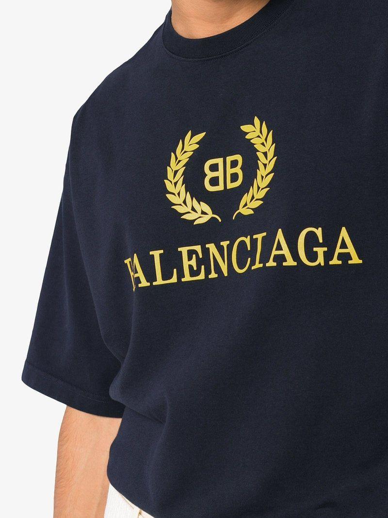 Balenciaga Logo - Balenciaga BB logo t-shirt | Browns