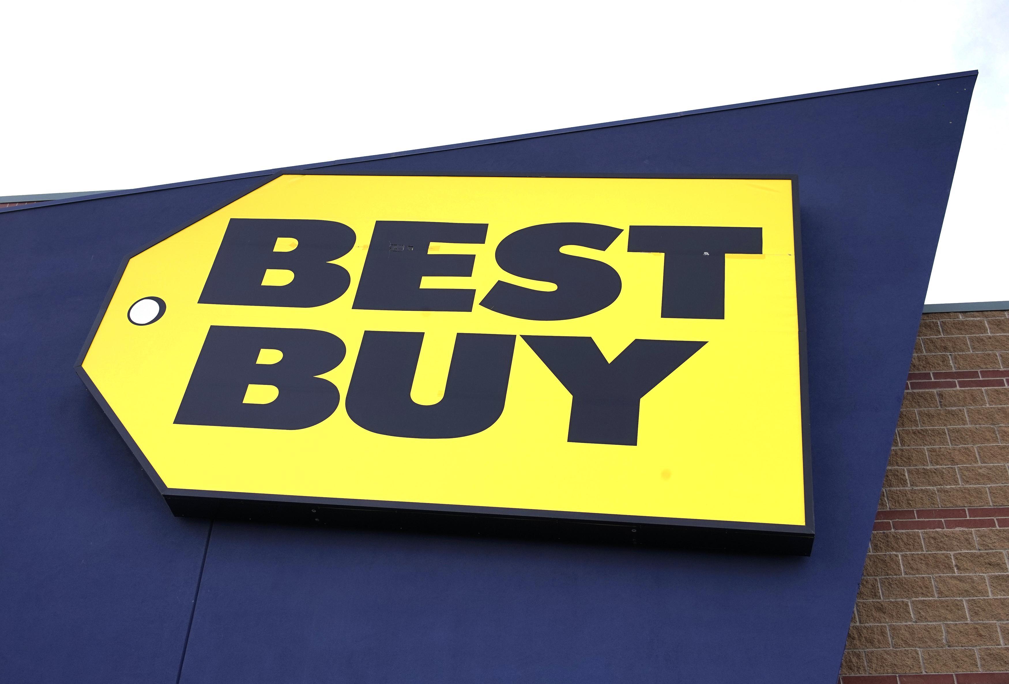 Best Buy Logo - Best Buy keeps full-year view, warns of higher prices from more ...
