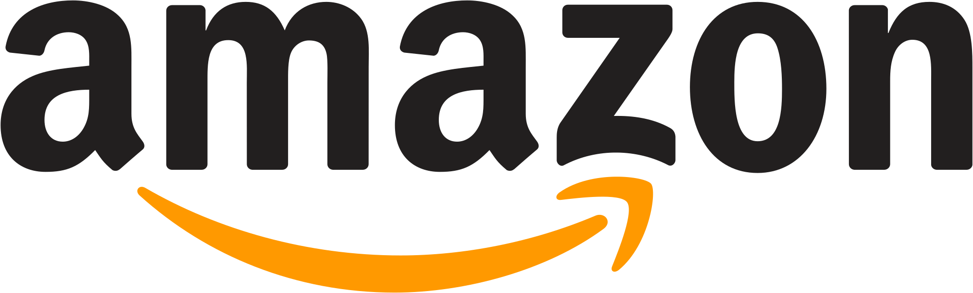 Amazon Logo - File:Amazon logo plain.svg - Wikimedia Commons