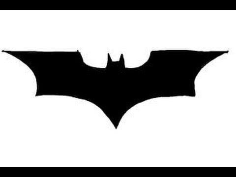 Batman Logo - How to Draw Batman logo - YouTube