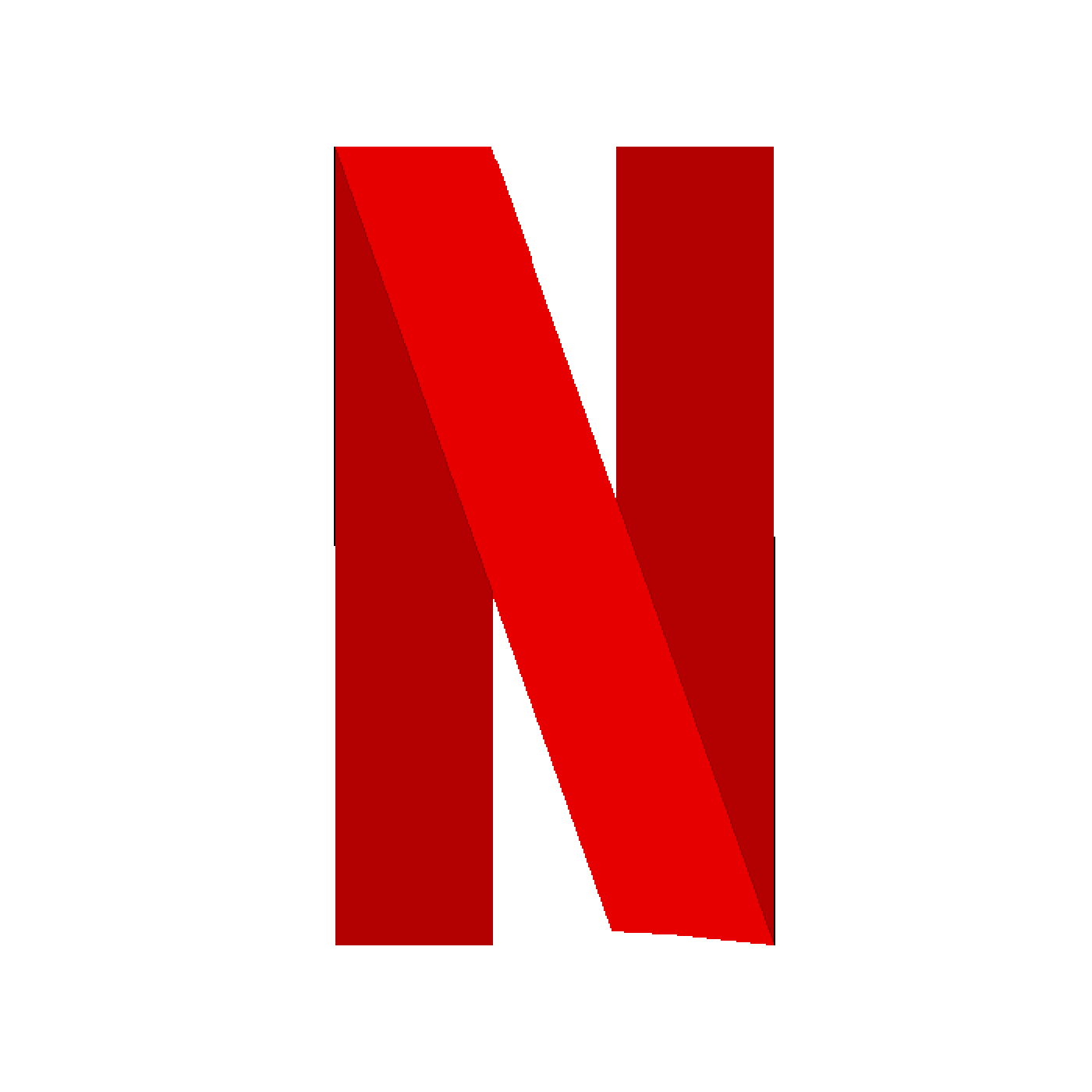 Netflicks Logo - Pixilart - Netflix logo by Flash2017