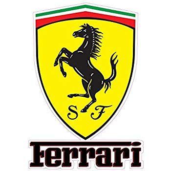 Ferrari Logo - Ferrari Emblem Version 2 Decal 5 from the United States