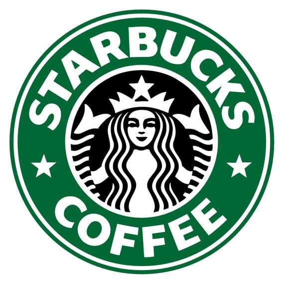 Starbucks Logo - ID: SP00021 Starbucks Coffee LOGO with Surrounding Letter