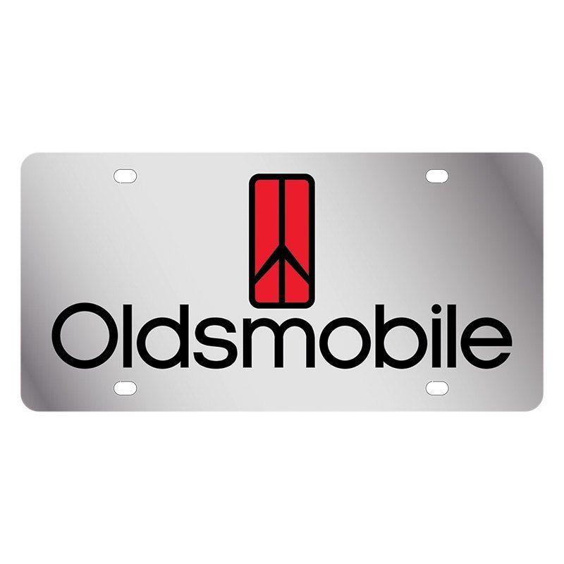 Oldsmobile Logo - Eurosport Daytona® - GM License Plate with Oldsmobile Logo and ...