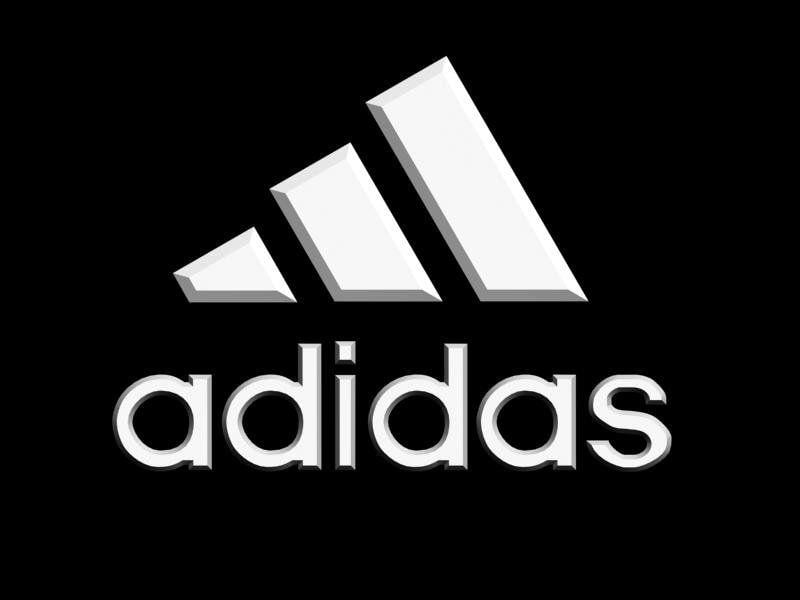 Adidas Logo - Adidas logo 3D Model in Other 3DExport