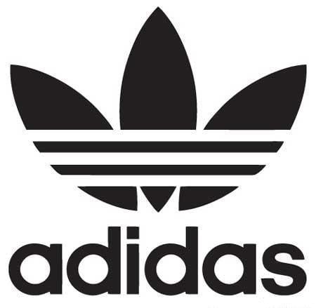 Adidas Logo - Adidas Logo Cut Vinyl Sticker Decal