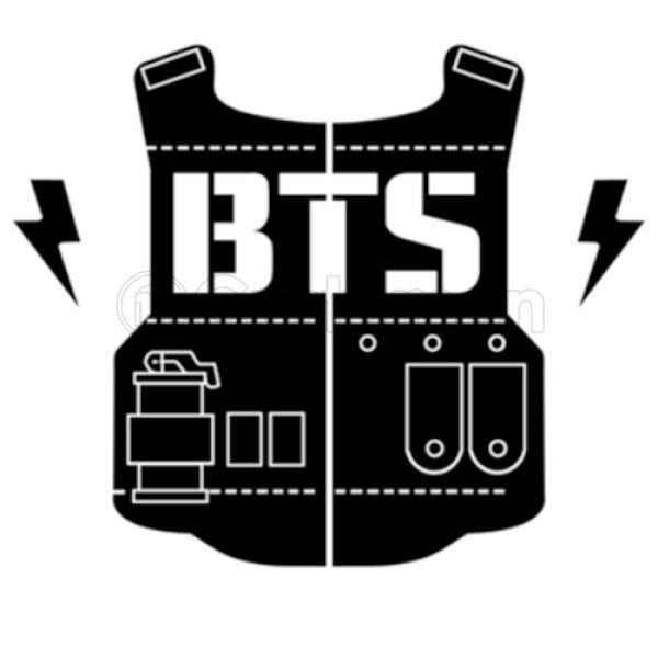 BTS Logo - BTS Bangtan Boys LOGO Army Baby Bib