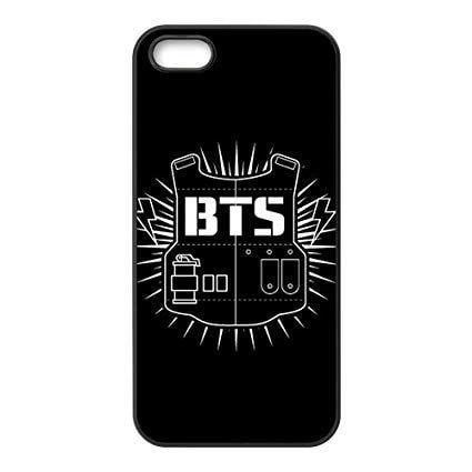 BTS Logo - Kpop Phone Case For iPhone 5S Bangtan Boys BTS Logo Design: Amazon