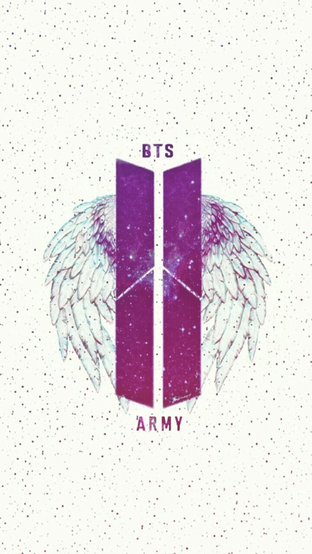 BTS Logo - BTS ARMY NEW LOGO Wallpaper ❤ ❤ ✌ Mds q maravilhoso. bts