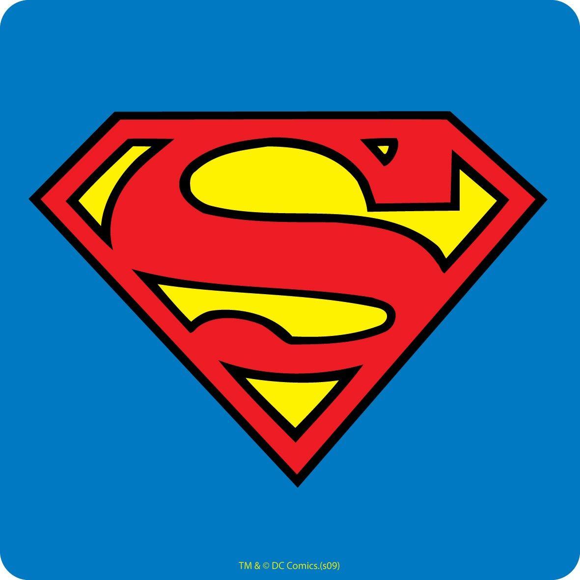 Superman Logo - NEW SUPERMAN LOGO COASTER RETRO DRINKS MAT DC COMICS SMALLVILLE