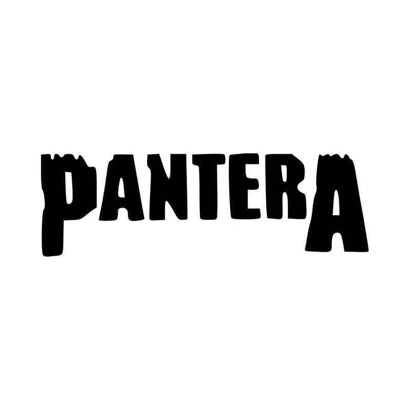 Pantera Logo - Pantera Logo Vinyl Decal Sticker