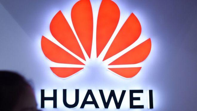 Huawei Logo - Huawei and ZTE handed 5G network ban in Australia - BBC News