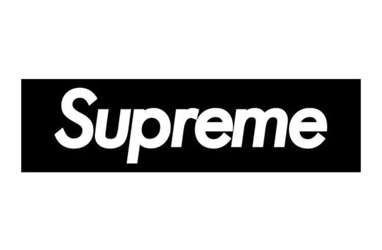 Supreme Logo - SUPREME RARE BLACK LOGO STICKER VINYL DECAL