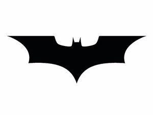 Batman Logo - Batman Logo Emblem Superhero Dark Knight Car Decal Laptop Sticker