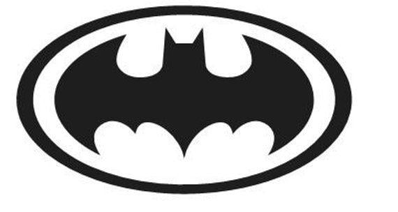 Batman Logo - BATMAN LOGO WINGS Silhouette Logo Vinyl Decal Sticker Car