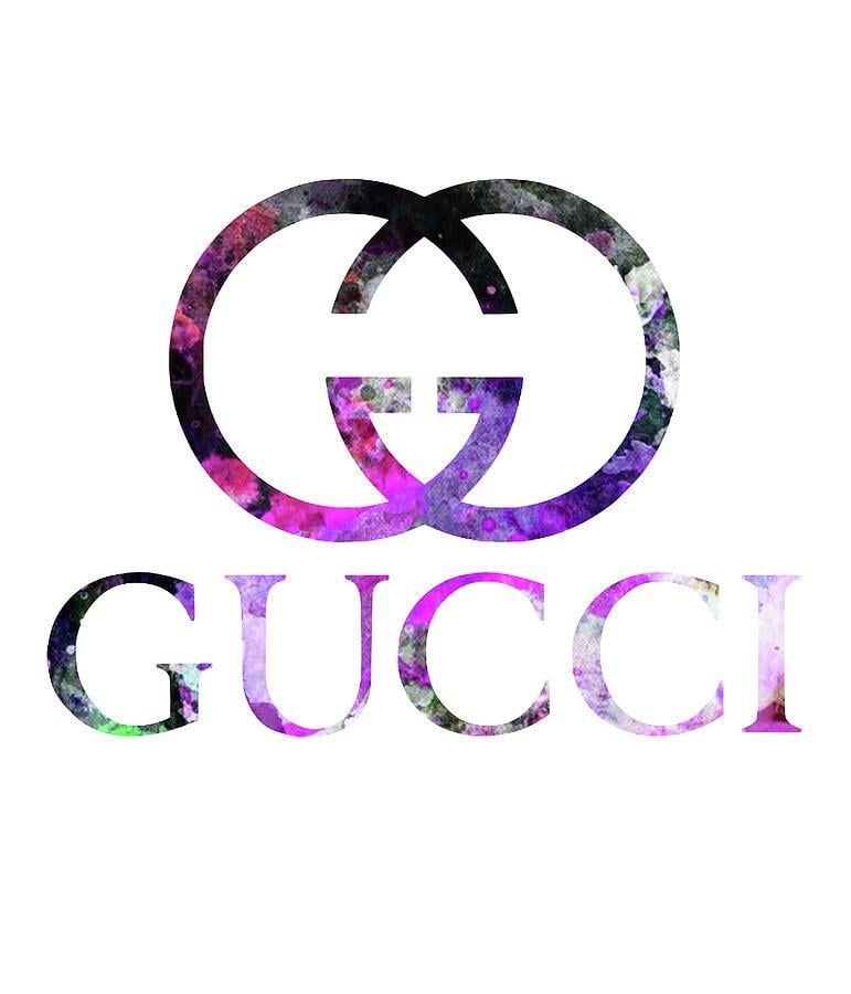 Gucci Logo - Gucci Logo 1 Watercolor 1 Digital Art