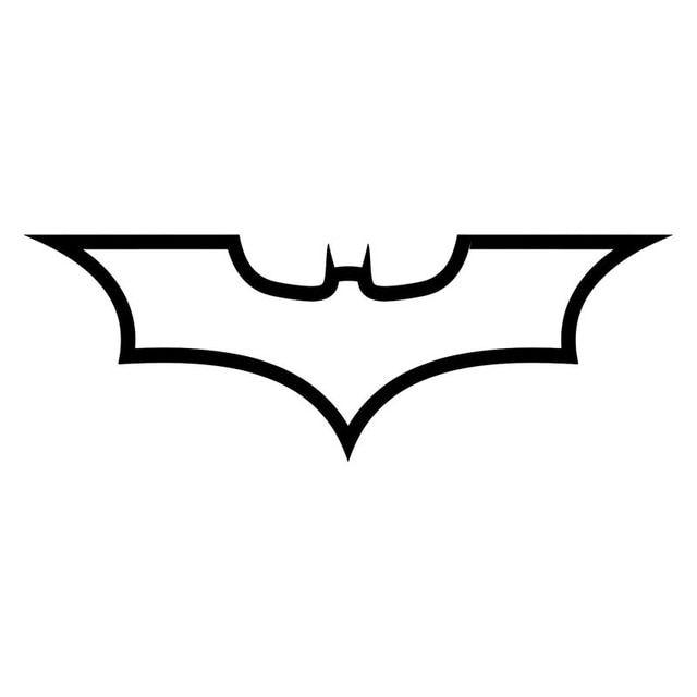 Batman Logo - 19*6.8CM Batman Logo Dark Knight Fashion Decal Car Body Car Styling ...
